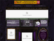 Tablet Screenshot of hauntedmansion.com
